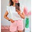 Camiseta Blanca Volantes